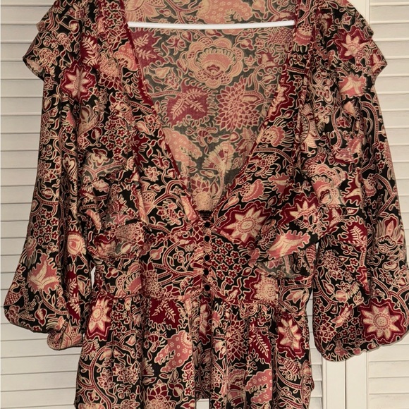 Jaipur blouse by House of Harlow 1960 - Picture 4 of 5